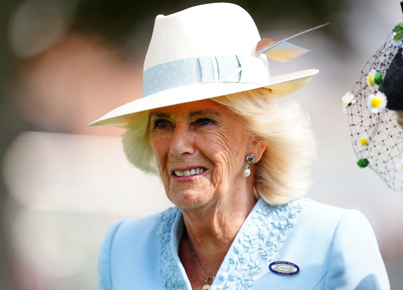 Queen Camilla sent a donation of books to the library