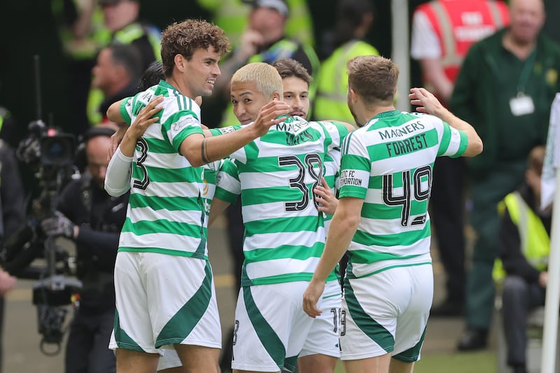 Celtic took an early lead against Hibernian on Sunday