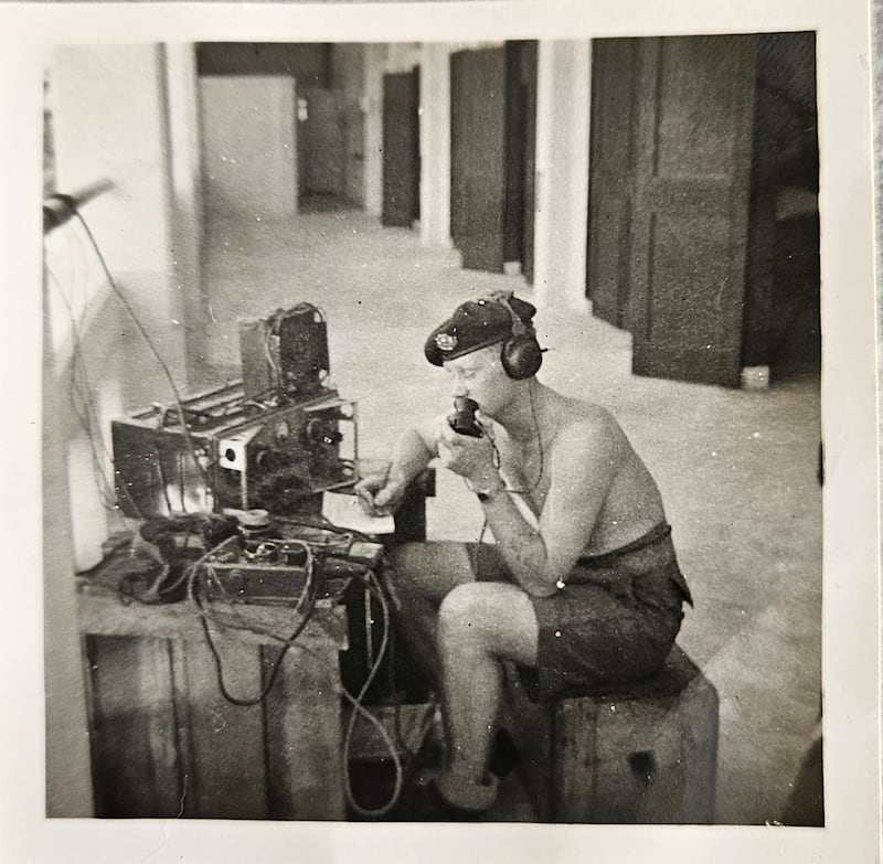 Arthur Symes in Malaysia in the 1950s (Picture: family picture)