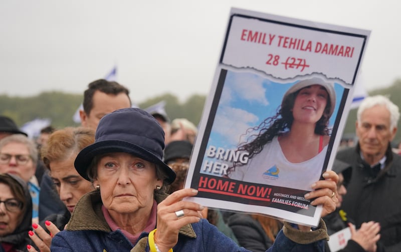 Emily Damari was taken by force from her home on October 7 last year