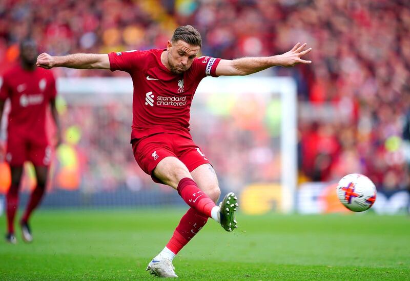 Henderson left Liverpool for the Saudi Pro League this summer (Peter Byrne/PA)