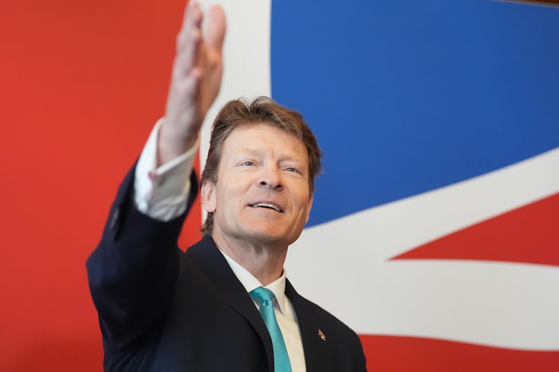 Reform UK is led by former Tory donor Richard Tice