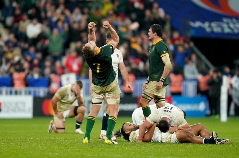 England were edged out by South Africa in the semi-finals of the 2023 World Cup .