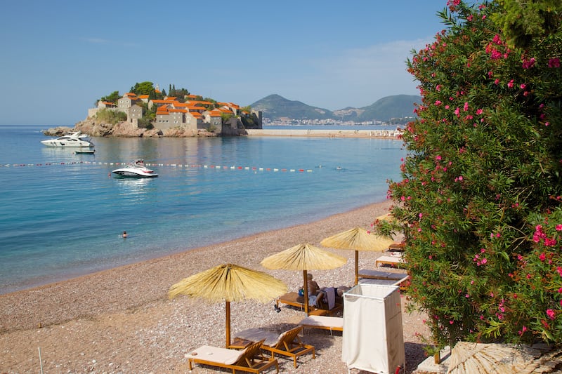 Budva Bay, The Budva Riviera in Montenegro