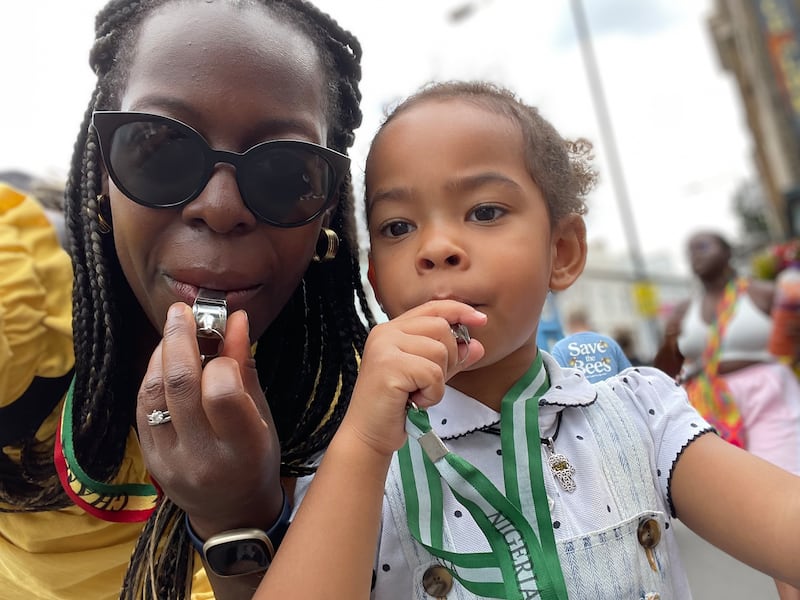 Mrs Martins-Allen said she has ‘amazing memories’ from the Notting Hill Carnival