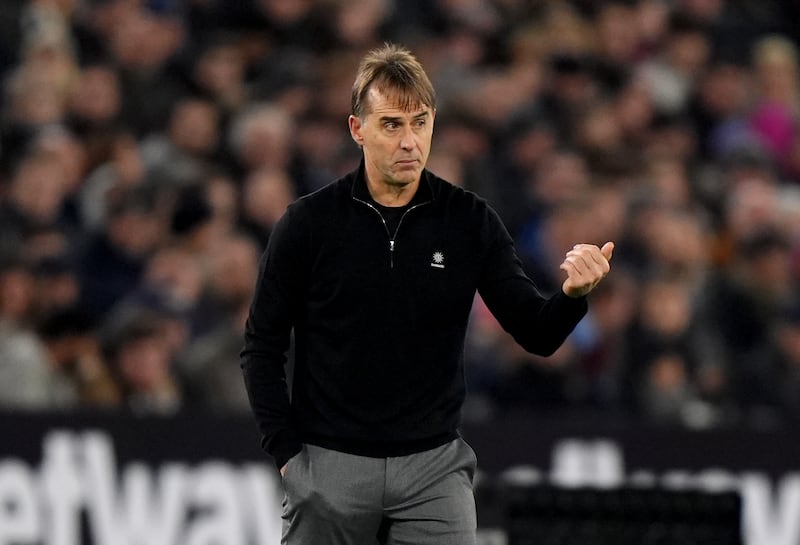 Julen Lopetegui’s future is in doubt