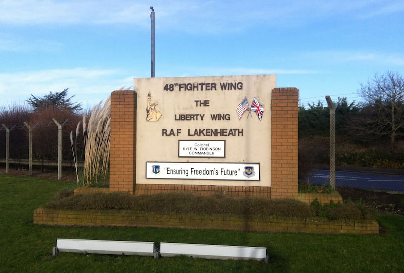 Hayes had been travelling from RAF Lakenheath in Suffolk to her home in Downham Market in Norfolk at the time of the collision