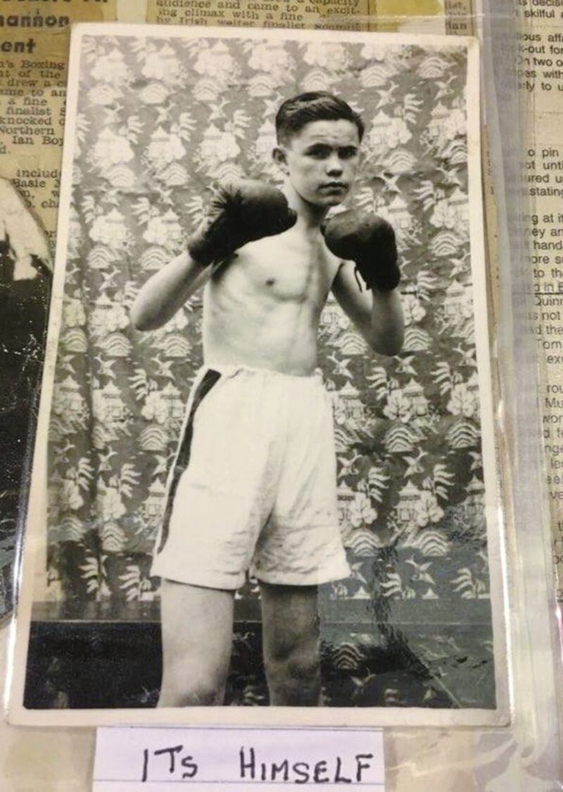 Frankie started boxing at the age of 10 