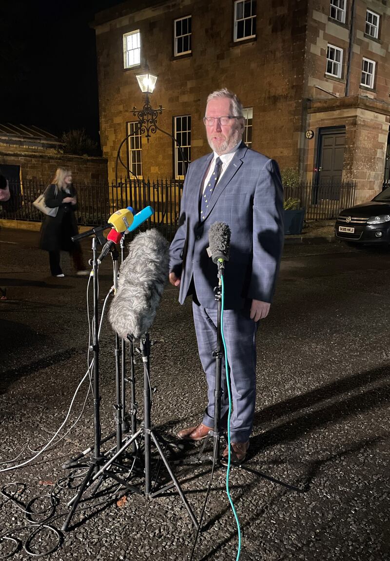 Ulster Unionist leader Doug Beattie