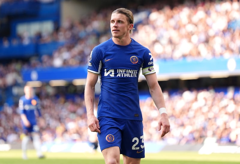 Chelsea’s Conor Gallagher during the Premier League match against Bournemouth.