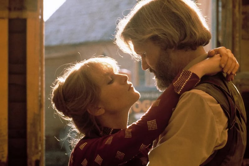 Isabelle Huppert and Kris Kristofferson in Heaven's Gate