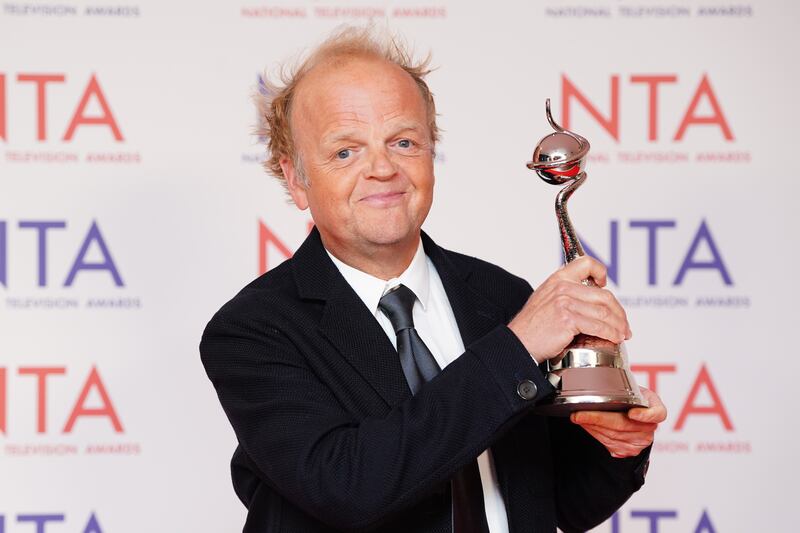 Toby Jones won the best drama performance award for his role in Mr Bates vs The Post Office