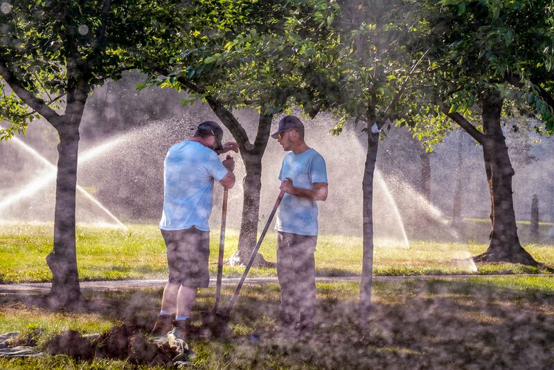 Extreme heat is expected to break records for tens of millions of people in the United States this week (J Scott Applewhite/AP)