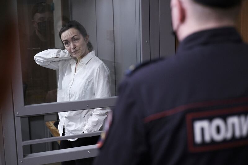 Alsu Kurmasheva worked for the US government-funded Radio Free Europe/Radio Liberty (AP)