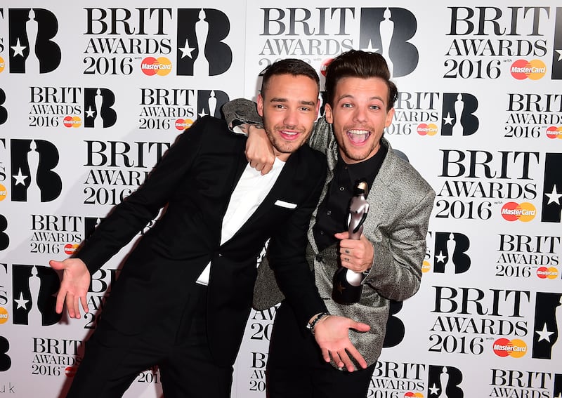 Liam Payne and Louis Tomlinson