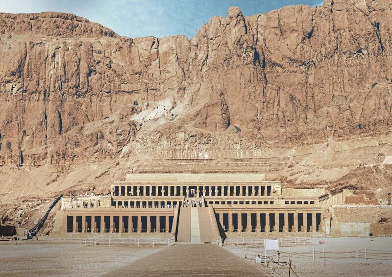 Temple of Hatshepsut at Luxor. 