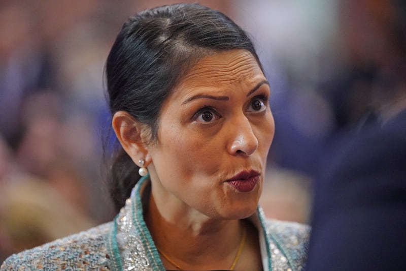 Shadow foreign secretary Dame Priti Patel said she was ‘not considering’ pushing for the UK to ban TikTok