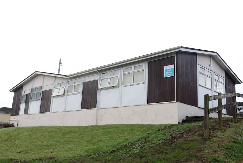 Fairhill Medical Practice in Magherafelt.
PICTURE COLM LENAGHAN