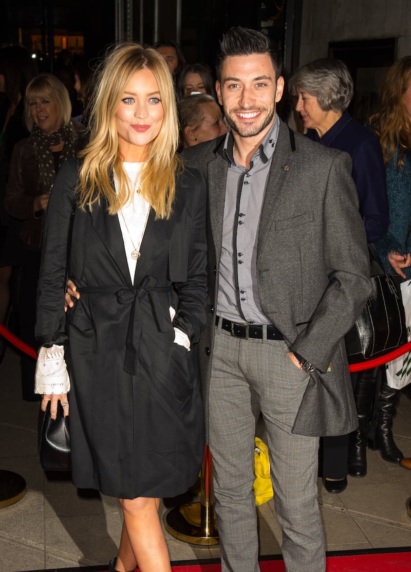 Laura Whitmore (left) and Giovanni Pernice