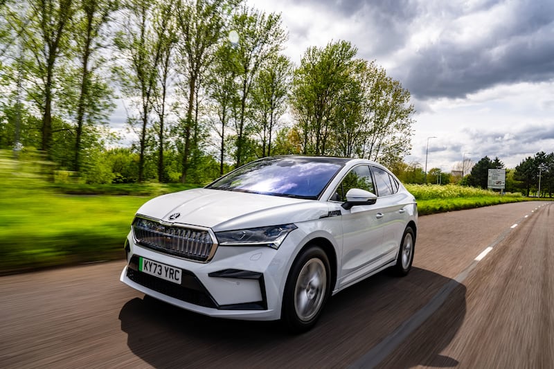 The Skoda Enyaq Coupe is one of the best cars in its class. (Skoda)