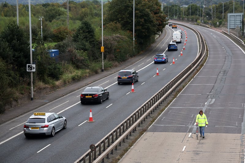 Traffic Road closed disruption east belfast