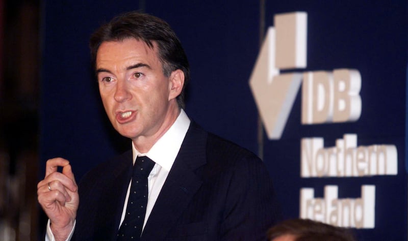 Former Northern Ireland secretary Peter Mandelson