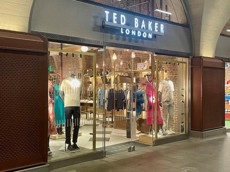 Ted Baker was among high street retailers which shut stores during the year