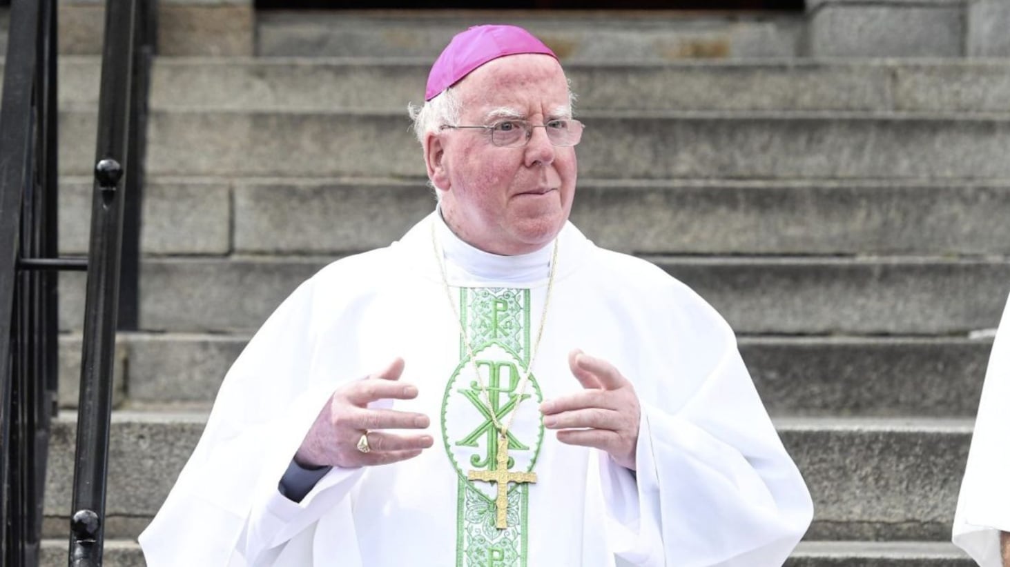 Parents at four Co Down primary schools say they do not want Bishop of Dromore, Dr John McAreavey to officiate at their children&#39;s confirmation. Picture by Pacemaker 