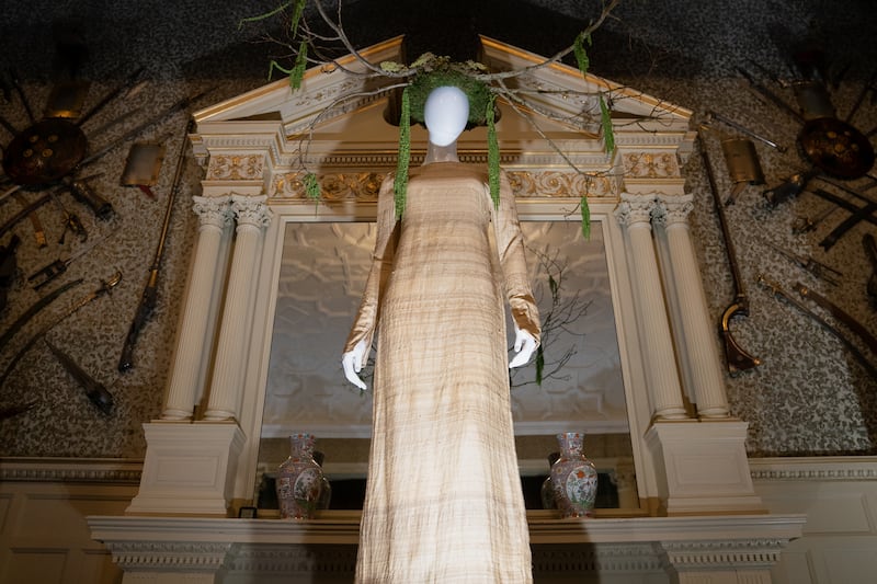 Vin + Omi’s garments have been made using nettles from the King’s estate