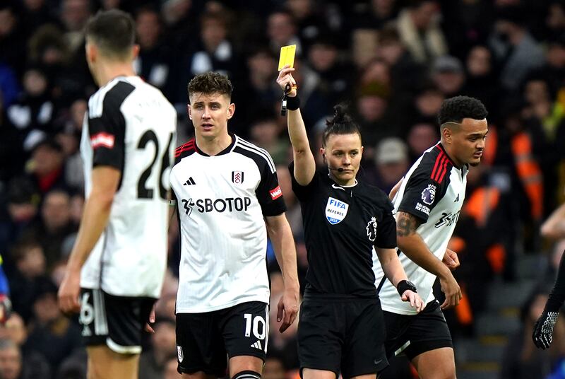 Welch handed out three yellow cards on the day to Calvin Bassey, Joao Palhinha and Jordan Beyer