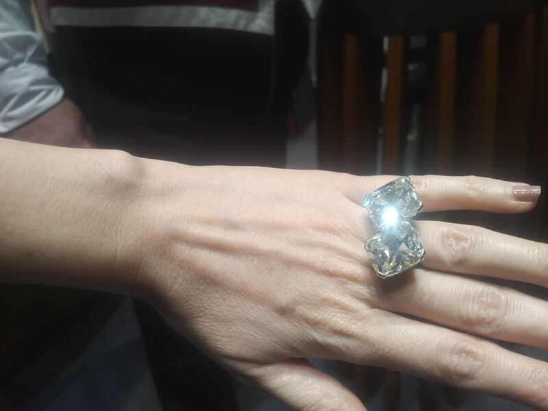 &nbsp;This stunning diamond ring is a snip at &pound;1.2m. You can find it in Hancocks in Burlington Arcade