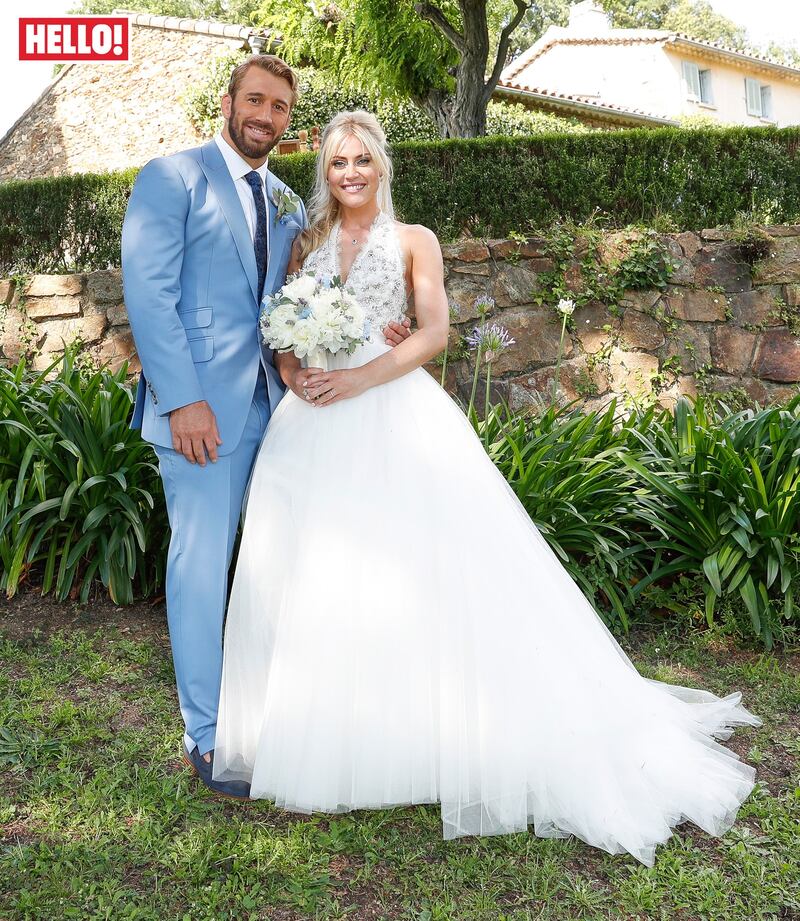 Chris Robshaw and Camilla Kerslake