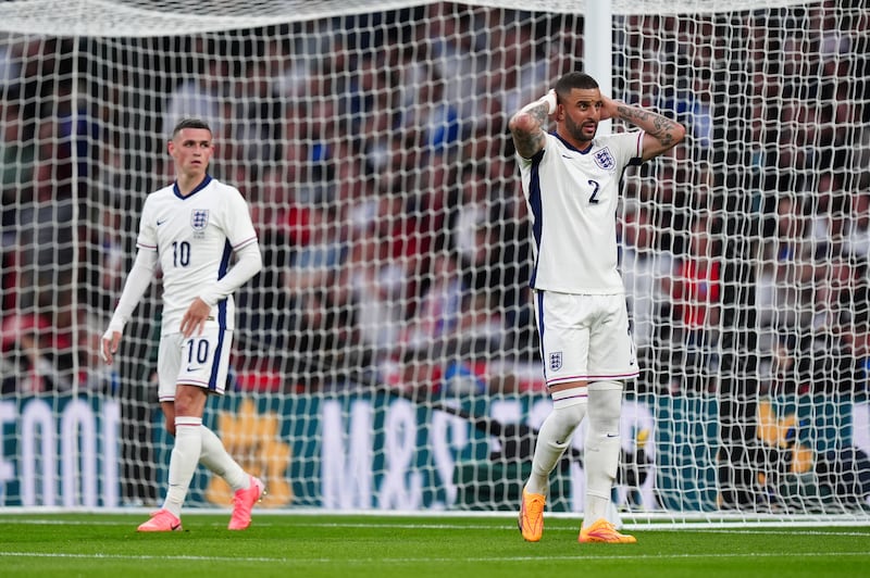 England struggled to break down Iceland’s defence at Wembley