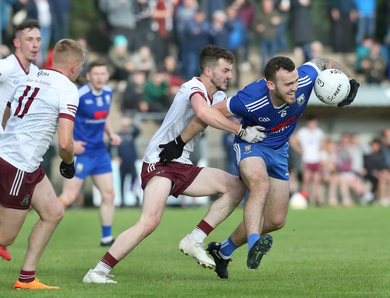 Bellaghy and Ballinascreen are in contention for a spot in the knock-out stages. Bellaghy travel to face champions Glen on Sunday, while ’Screen don’t play but will be keeping a watchful eye on results Picture: Margaret McLaughlin