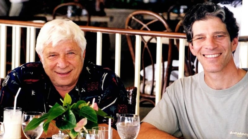 Elmer and Peter Bernstein in Hawaii in 1999