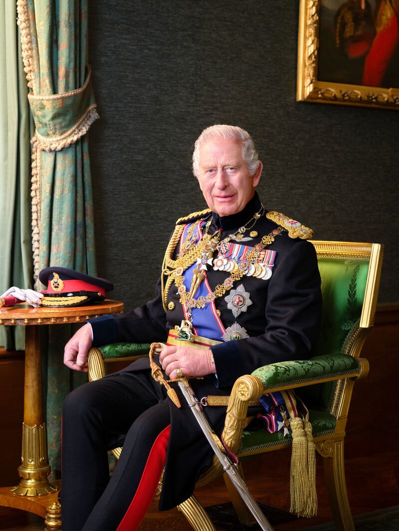 Charles has revealed a new portrait ahead of Armed Forces Day (Hugo Burnand/Royal Household)