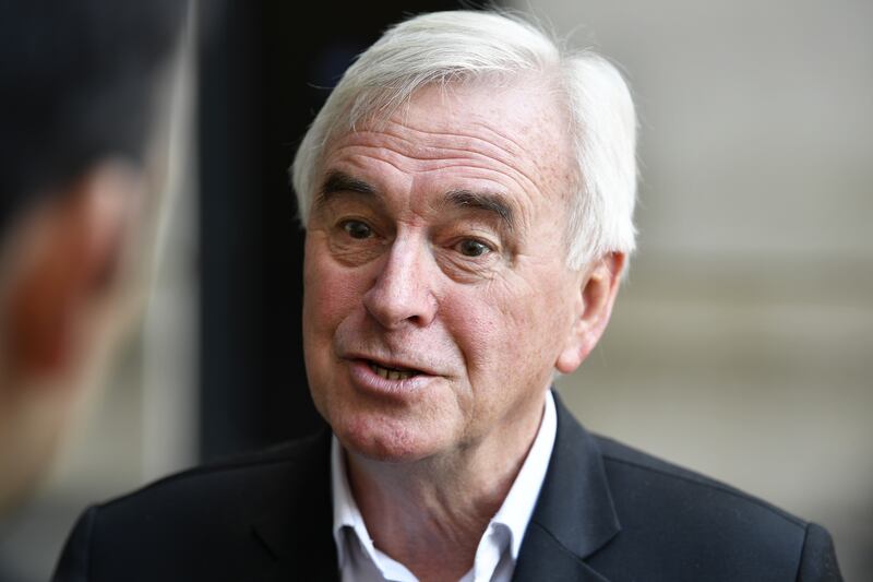 Former shadow chancellor John McDonnell suggested the Israeli ambassador to the UK should face expulsion