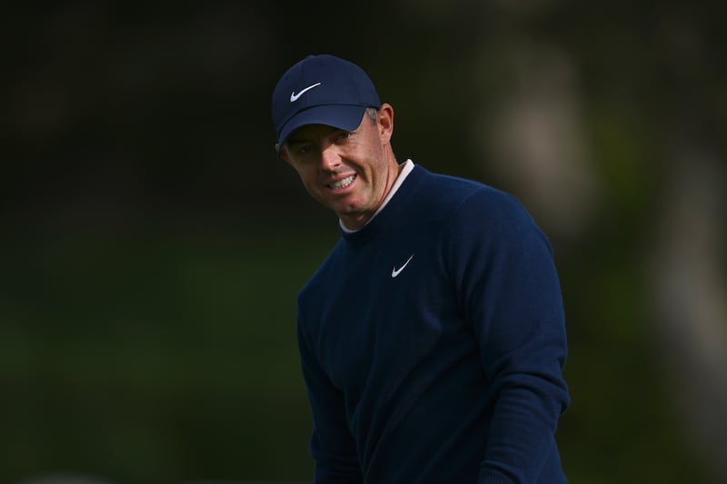 Rory McIlroy won at Pebble Beach (Nic Coury/AP)