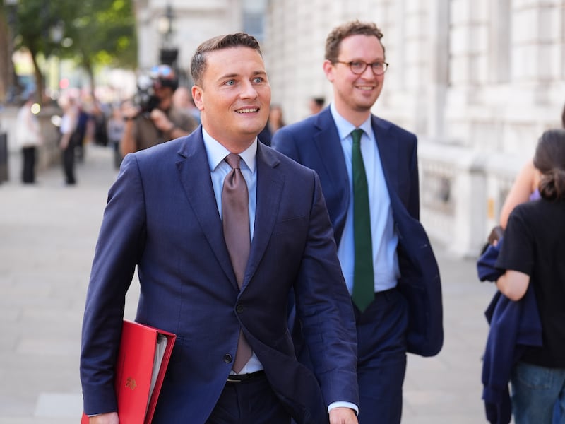 Health Secretary Wes Streeting has written to MPs