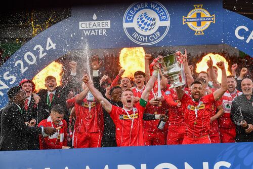 Even Cliftonville’s cup win hasn’t converted me to soccer - Jake O’Kane