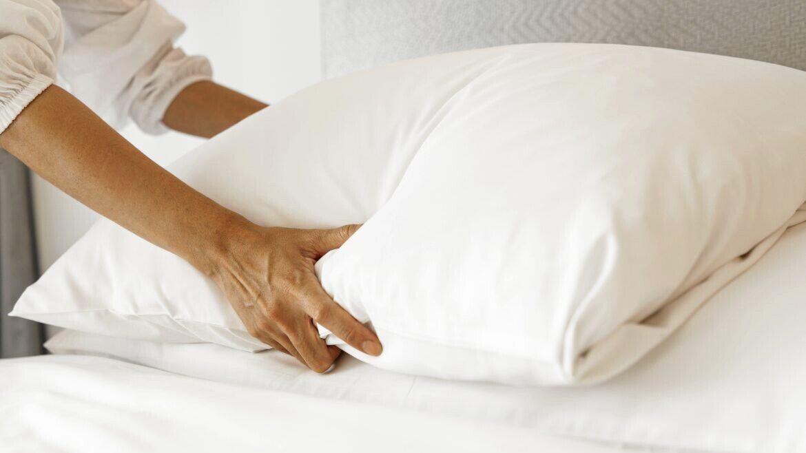 It&rsquo;s a task we share: unfolding sheets; plumping pillows &ndash; no need for words 