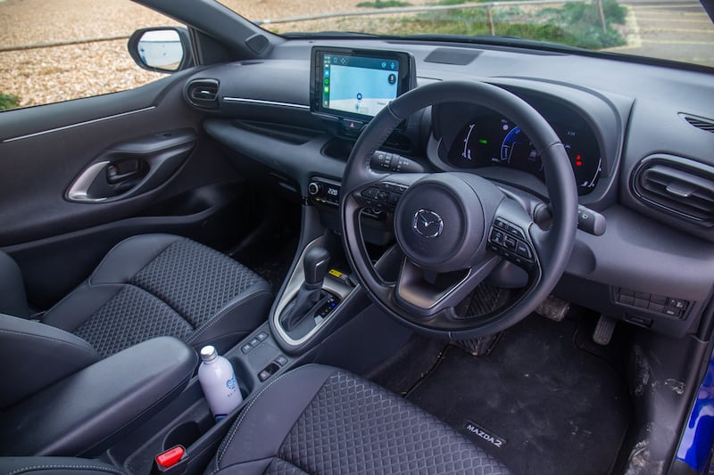 The interior is made with lots of hard-wearing materials