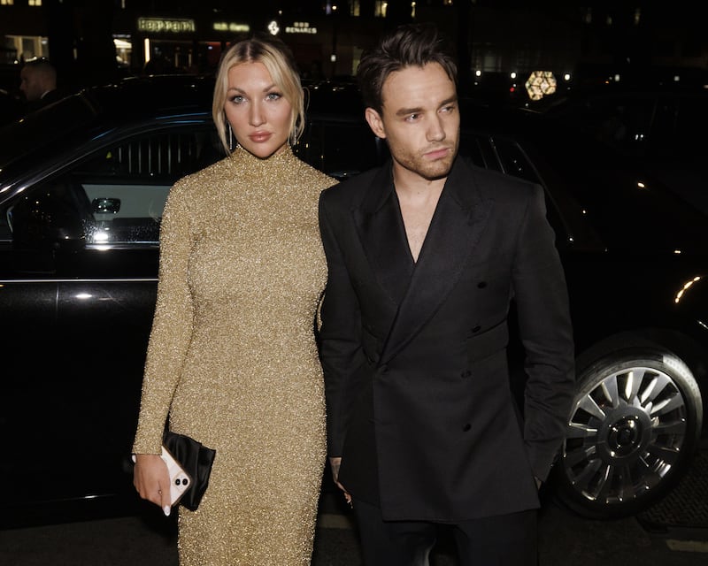 Kate Cassidy and Liam Payne attending the British Vogue and Tiffany & Co Fashion and Film event at Annabel’s in London in 2023