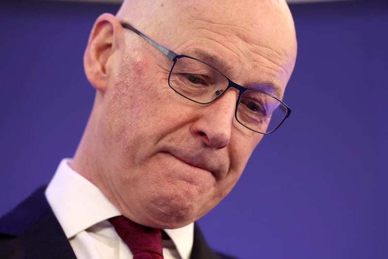 John Swinney has previously spoken of his difficulty in deciding which way to vote on assisted dying