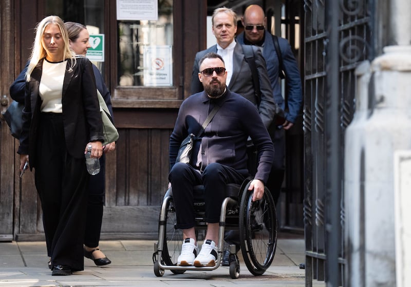 Martin Hibbert, who was injured in the May 2017 Manchester Arena bombing, gave evidence at the trial