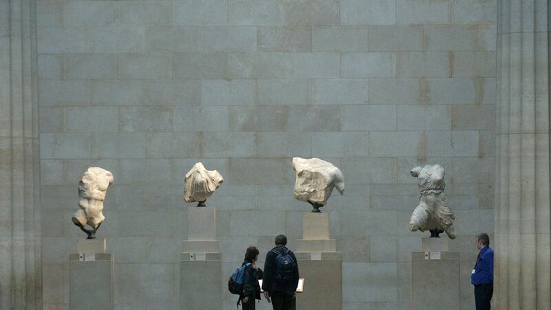 The Elgin Marbles are in the British Museum