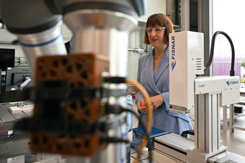 The Chancellor was speaking during a visit to the National Manufacturing Institute Scotland