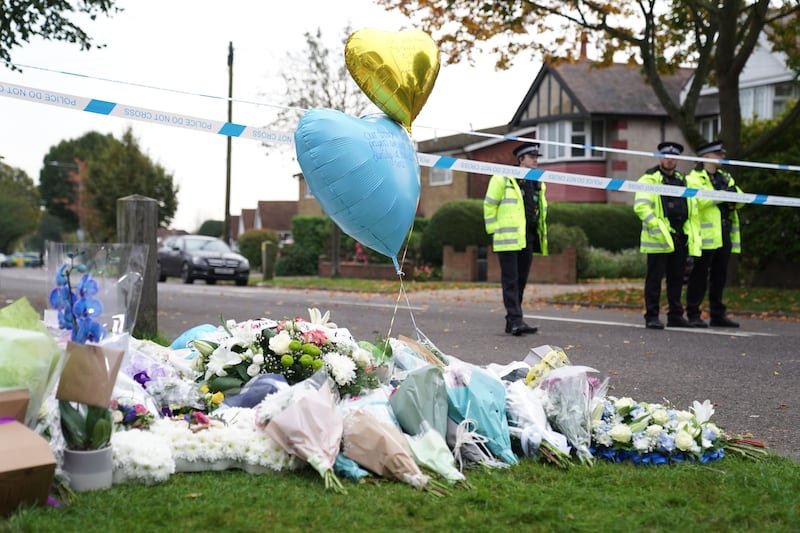 Sir David was killed at Belfairs Methodist Church in Leigh-on-Sea during a constituency surgery in 2021