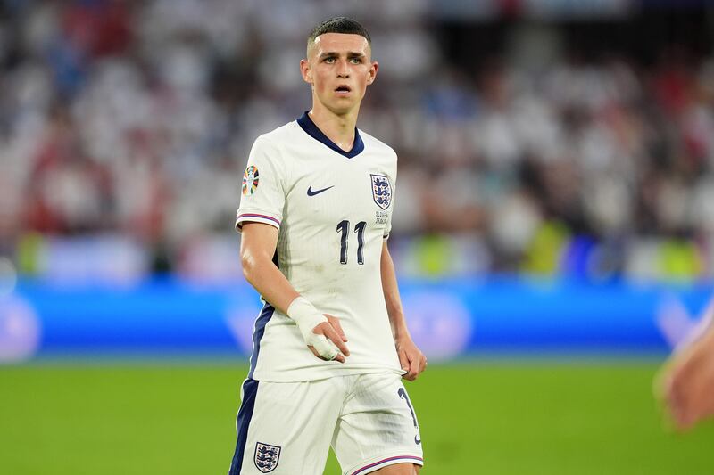 England’s Foden became a father for the third time during the tournament