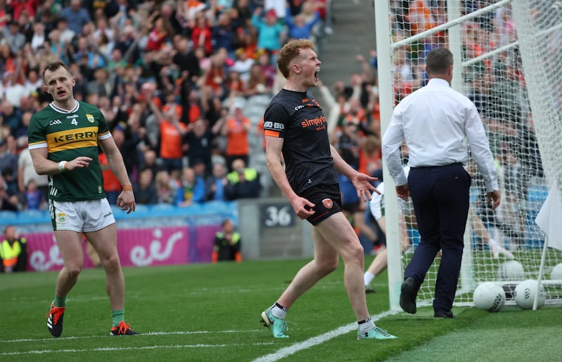 Armagh Beat Kerry to reach the All Ireland Final at Croke Park.
PICTURE COLM LENAGHAN